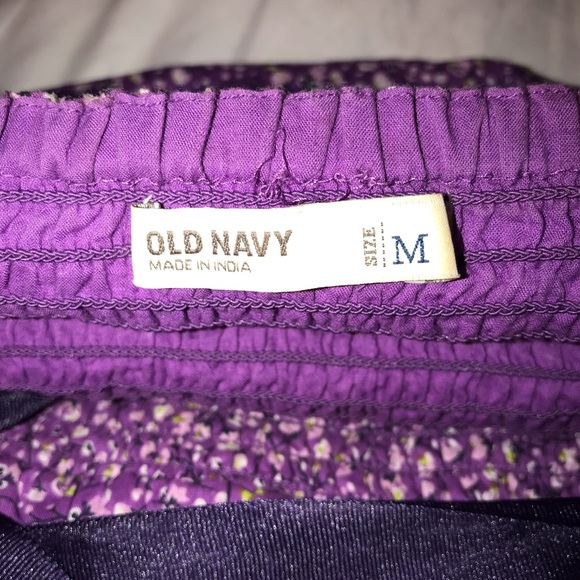 Purple Old Navy Strapless Dress - Picture 2 of 2